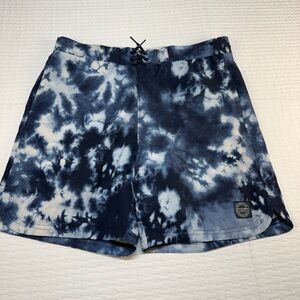 Abercrombie & Fitch Navy Tie-Dye Board Shorts